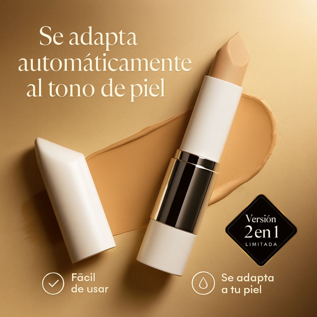 Elroel Blanc Cover™ Base De Maquillaje En Barra 2 en 1