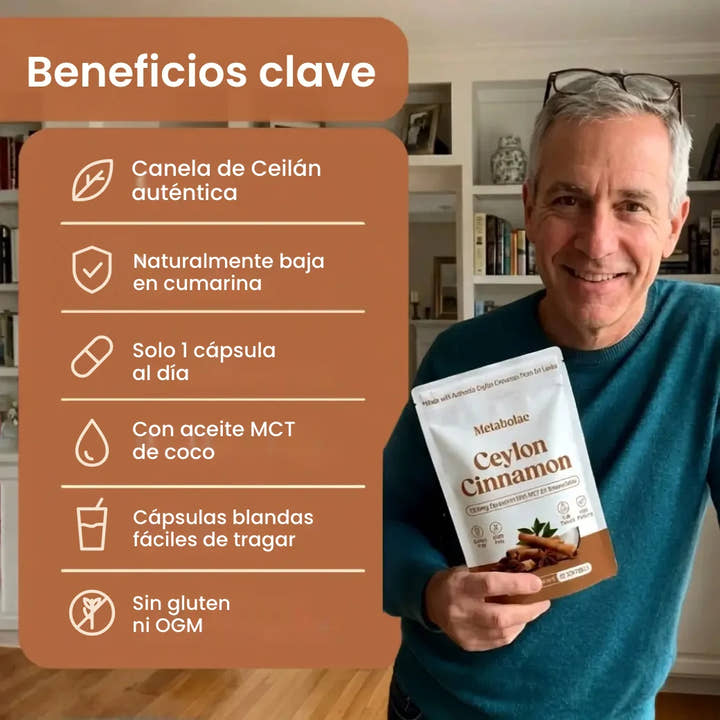 Beneficios clave de la canela de Ceilán
