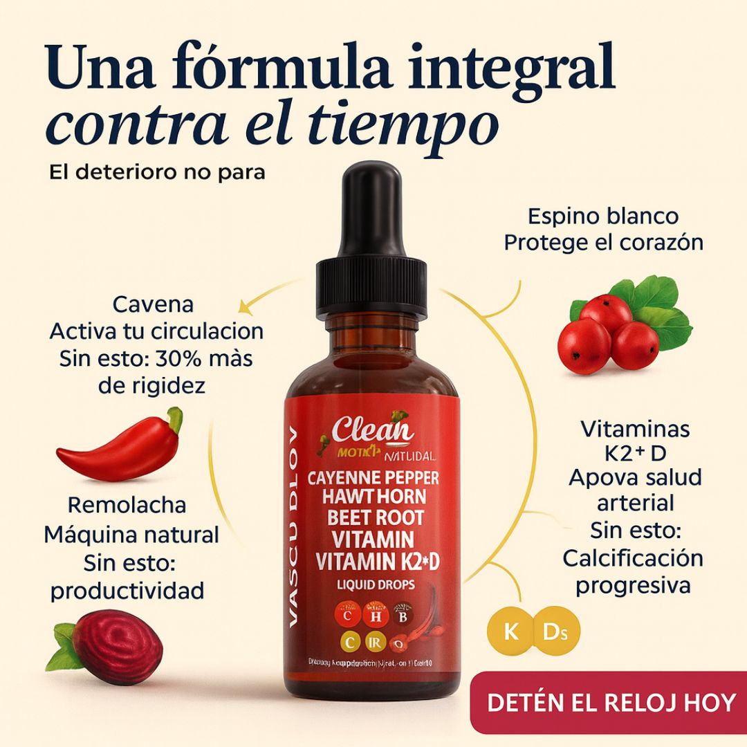 VascuGlow™ – Circulación y Energía Total OFERTA 2X1 🎁