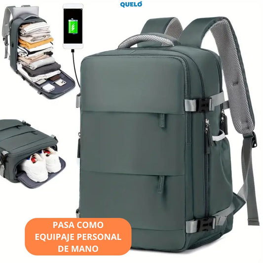 Morral Viajero Expansible™ | PASA COMO EQUIPAJE PERSONAL DE MANO