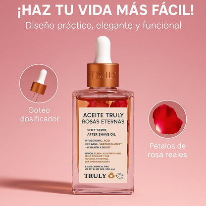 Aceite Truly Rosas Eternas™ – Tu piel merece sentirse amada