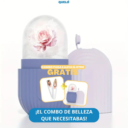 COMBO BELLEZA | Rodillo Glacial™ + Depilador Lapiz Facial™ | PAGA 1 LLEVA EL OTRO TOTALMENTE GRATIS