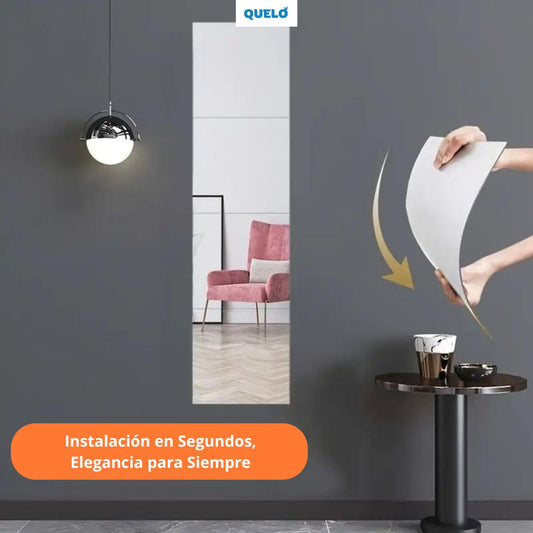 Espejo Adhesivo Flexible de Lujo™ | Refleja tu Estilo