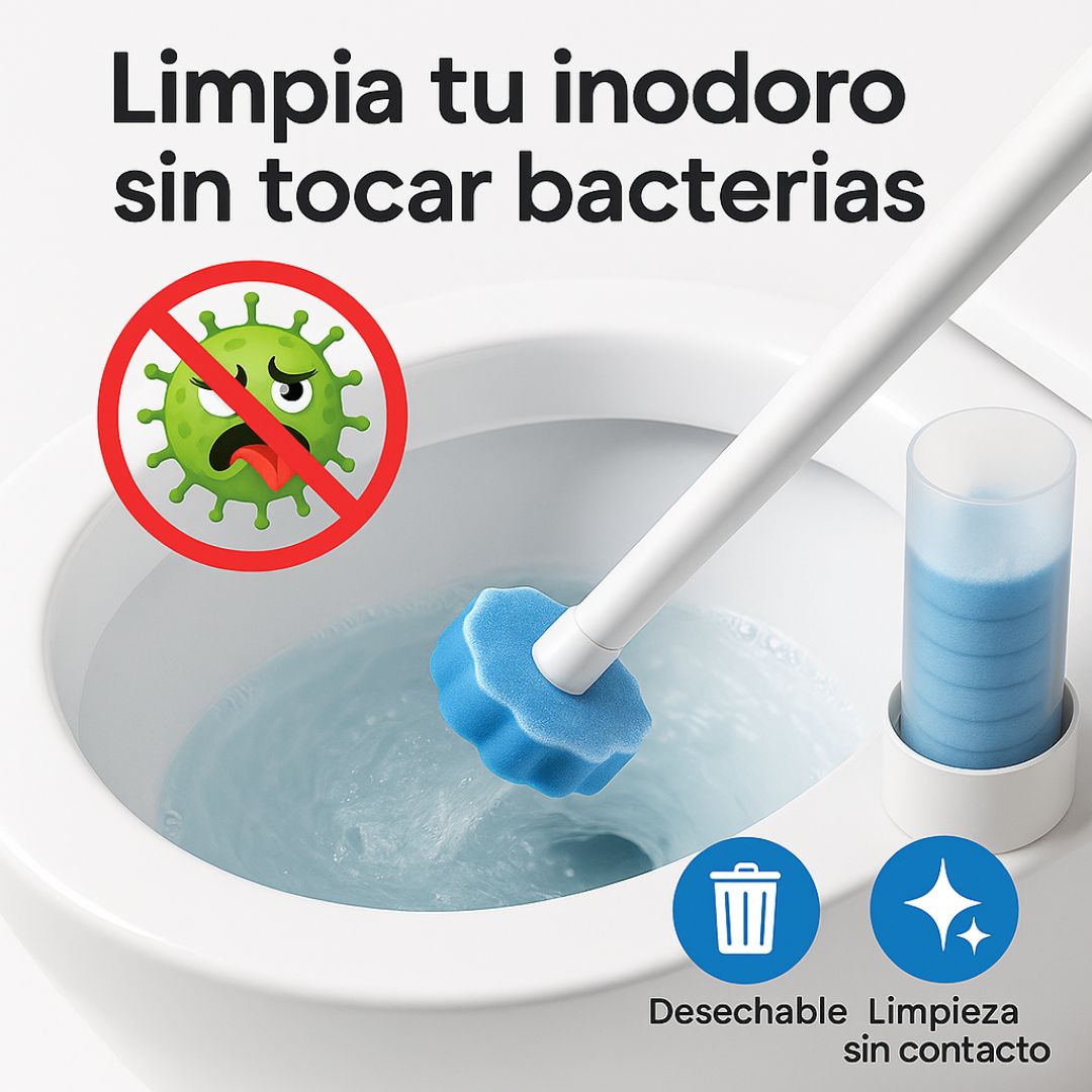 CleanDrop™ – Cepillo Desechable Antibacterias