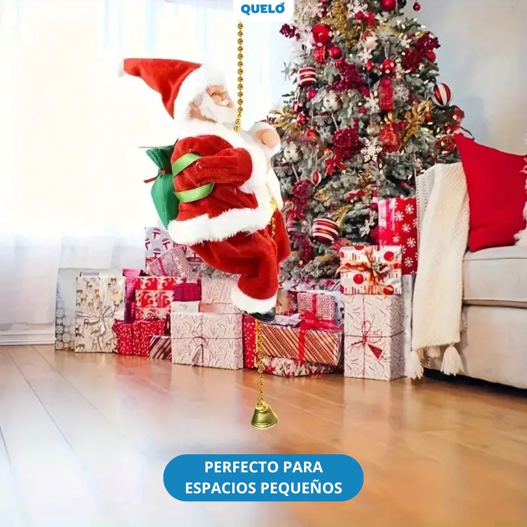 Papá Noel Escalador de Cuerda™ | Oferta Pre-Navidad Decoración Acogedora