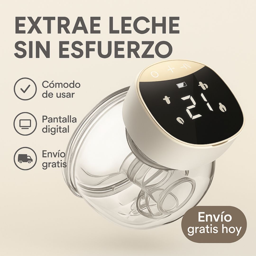 MamiFree™ – Extractor de Leche Inteligente Portátil