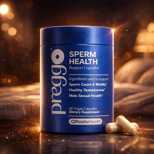 Preggo Sperm Health™ – Soporte Integral de Fertilidad Masculina