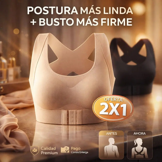 Brasier Corrector Postura Levanta Busto