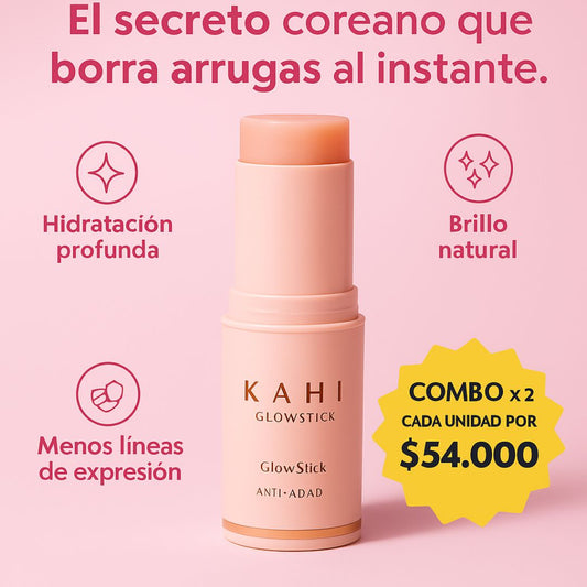 KAHI SEOUL™ – GlowStick Antiedad Coreano COMBO X2 🎁