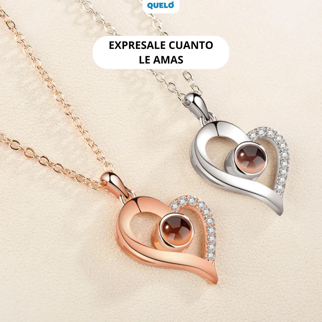 Collar Te Amo x 100™ | Demuestra Tu Amor de Forma Única