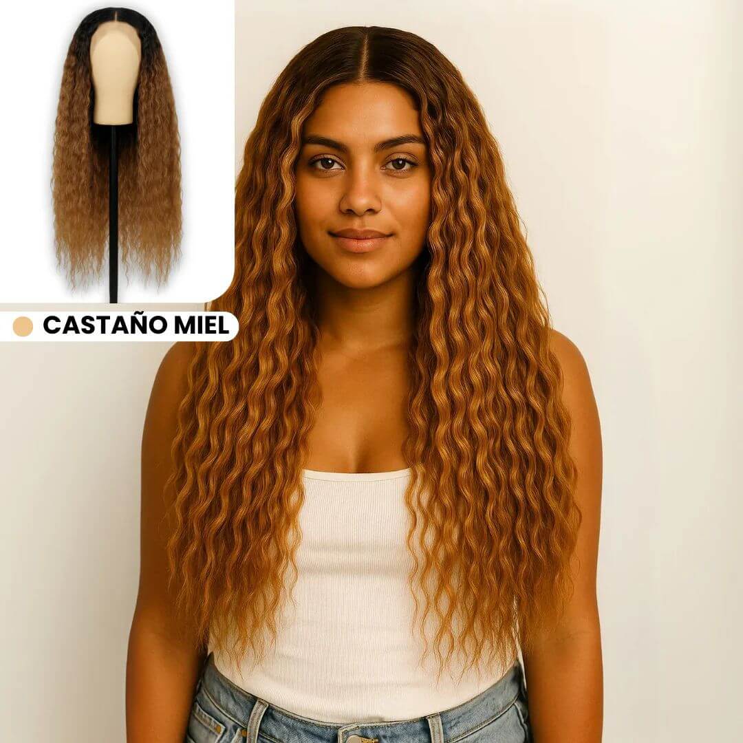 FiberLuxe™ | Seda Japonesa Real Touch (Miel)