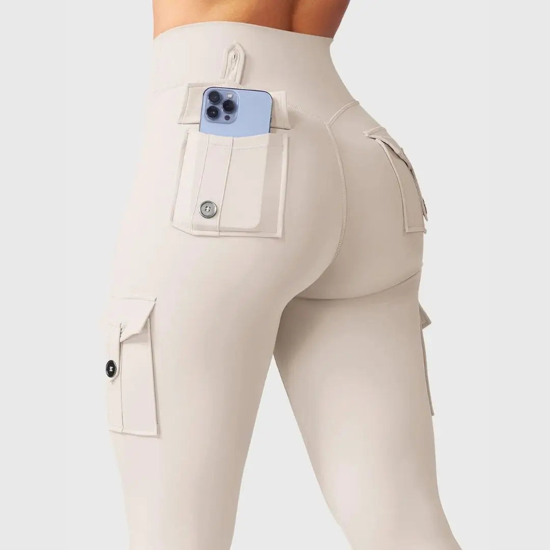 Leggings Moldeadores PushFit tipo cargo + GRATIS 2 Tapapezones