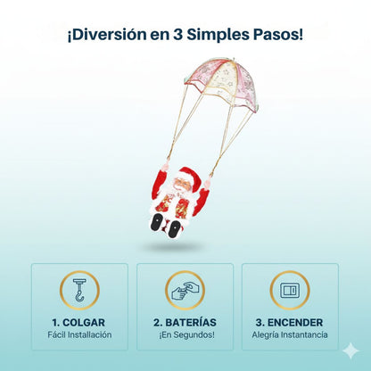 SantaDrop Giratorio™ Combo X2 – El adorno que todos miran