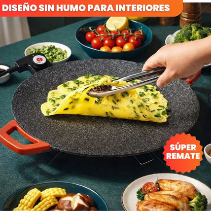 MaxGrill XL – Plancha Antiadherente Sin Complicaciones