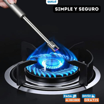 ENCENDEPRO™ | 2X1 ENCENDEDOR ELÉCTRICO RECARGABLE