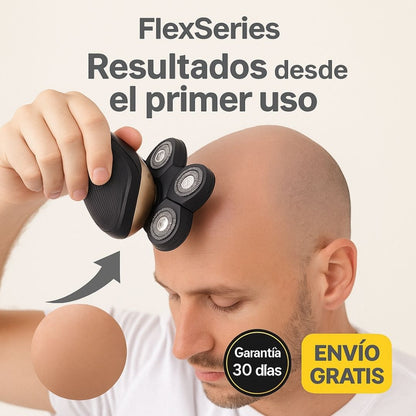 FlexSeries™ – Afeitado Perfecto Sin Irritación en Minutos