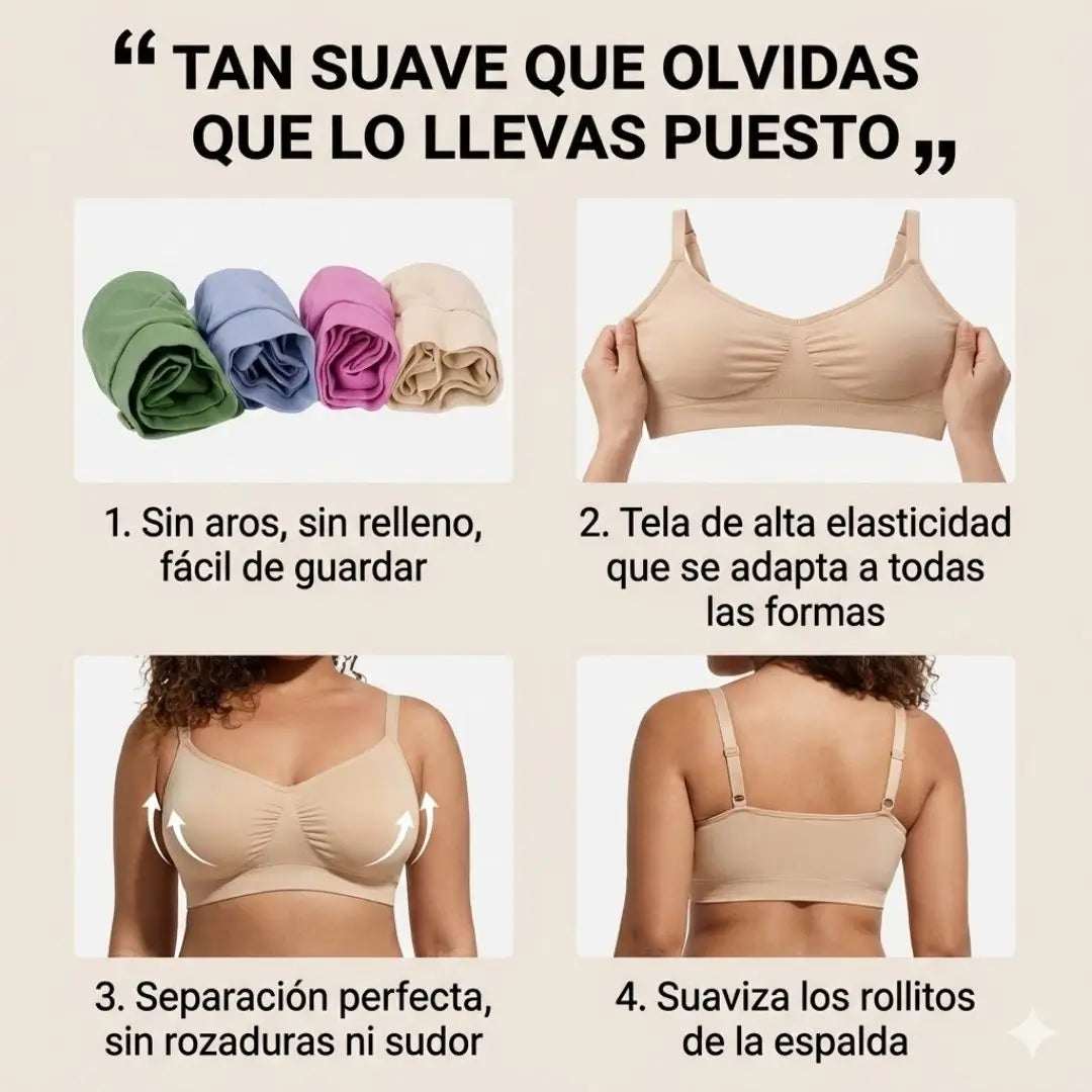 CloudFit™ Bra – Tan suave que no se siente. OFERTA 2X1 🎁