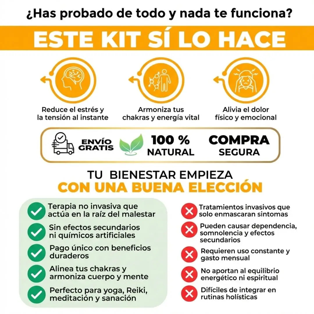 Kit Diapasón Terapéutico 128Hz™ – Alivio Natural + Libro GRATIS 🎁 +25 usos
