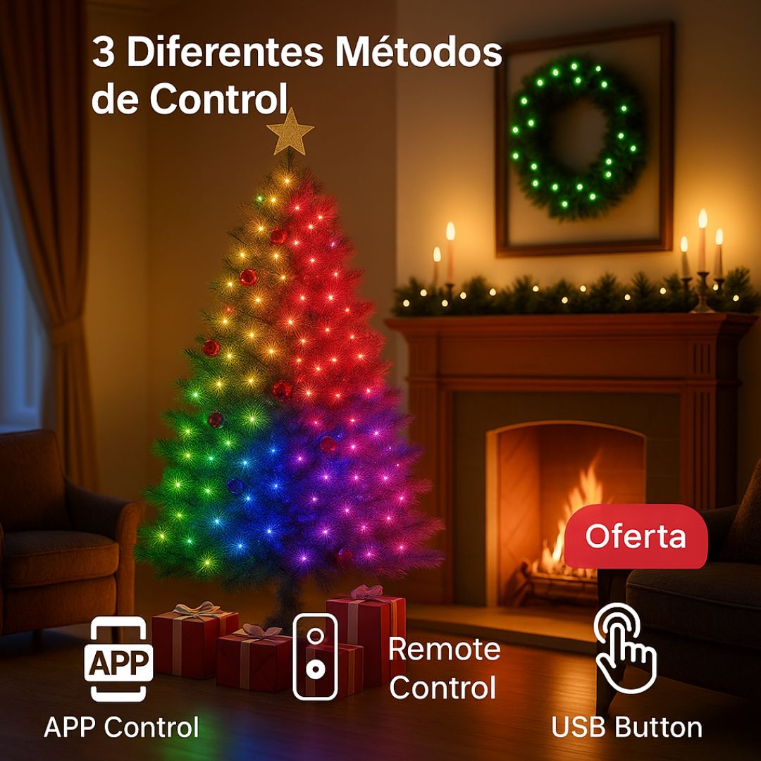 LumiSync™ – Luces Inteligentes RGB por App