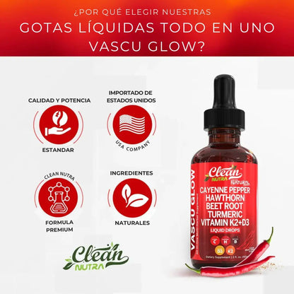 VascuGlow™ – Circulación y Energía Total OFERTA 2X1 🎁
