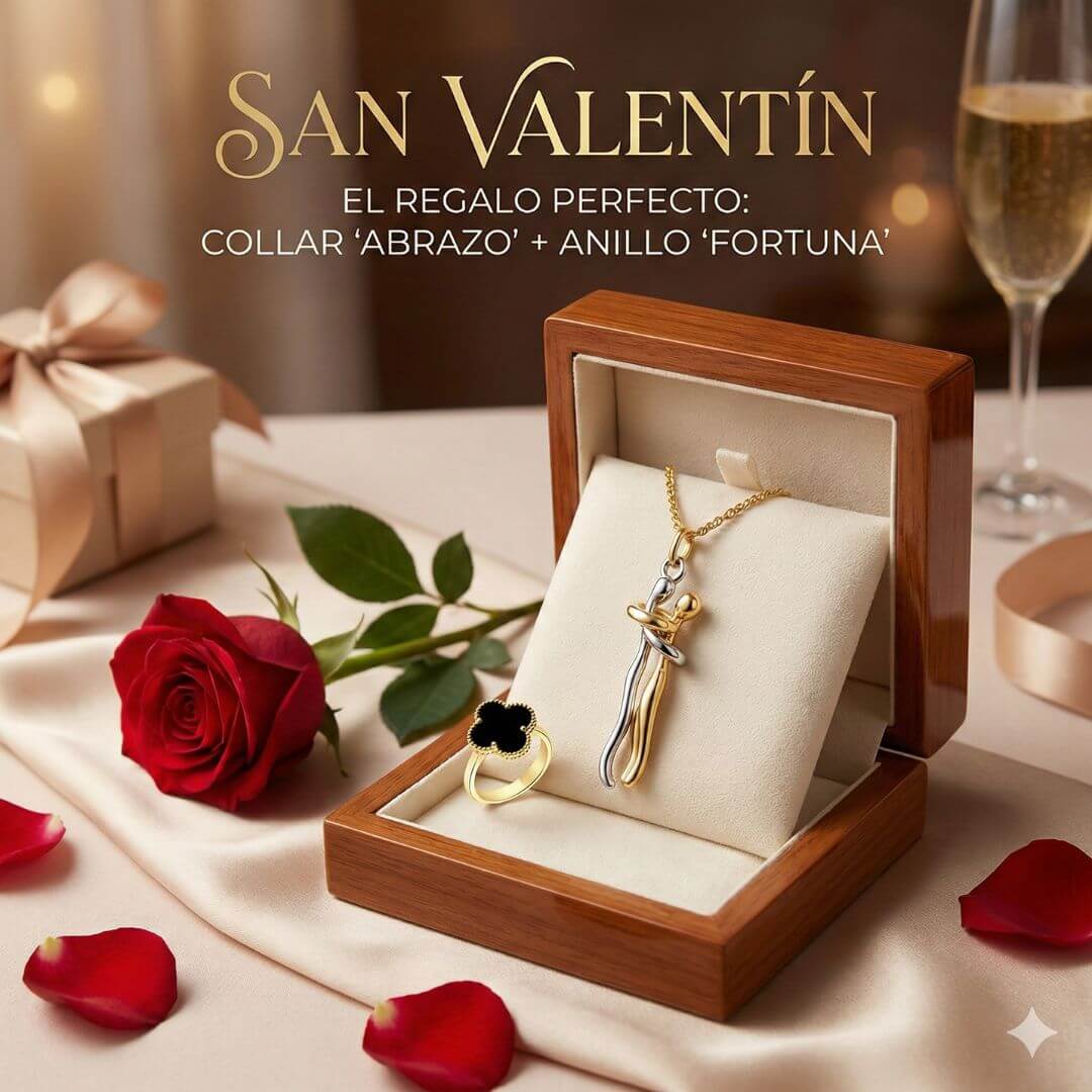 Collar Abrazo Eterno + Anillo Van Cleef™