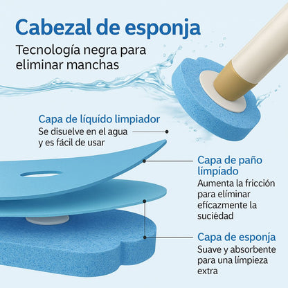 CleanDrop™ – Cepillo Desechable Antibacterias