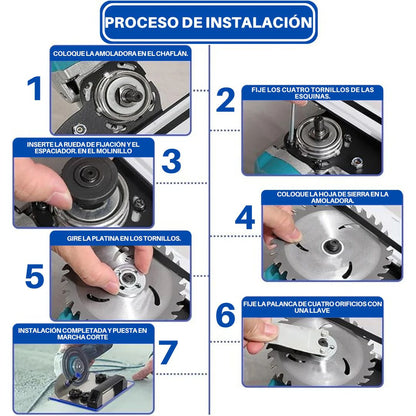 Soporte de Amoladora Chaflán™