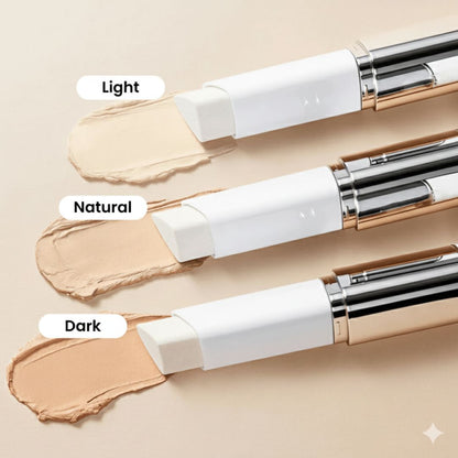 Elroel Blanc Cover™ Base De Maquillaje En Barra 2 en 1