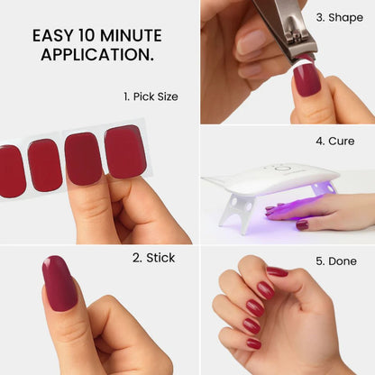 LumiNail Pro™ – Lámpara Portátil + Kit Gratis