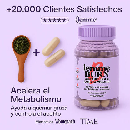 🔥 LEMME BURN™ + ACEITE REAFIRMANTE DE GLUTEOS GRATIS 🎁