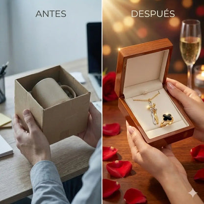 Collar Abrazo Eterno + Anillo Van Cleef™