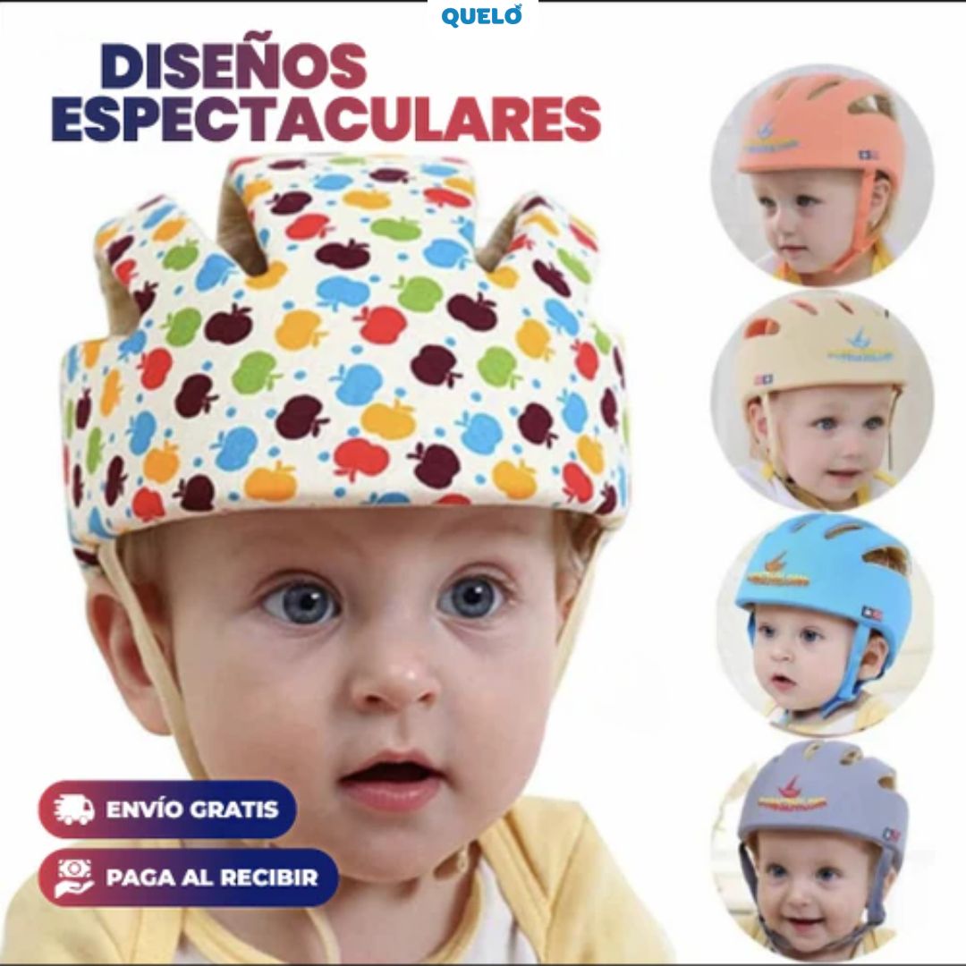 Pasitos Seguros™ | CASCO PARA LA SEGURIDAD DE TU BEBÉ