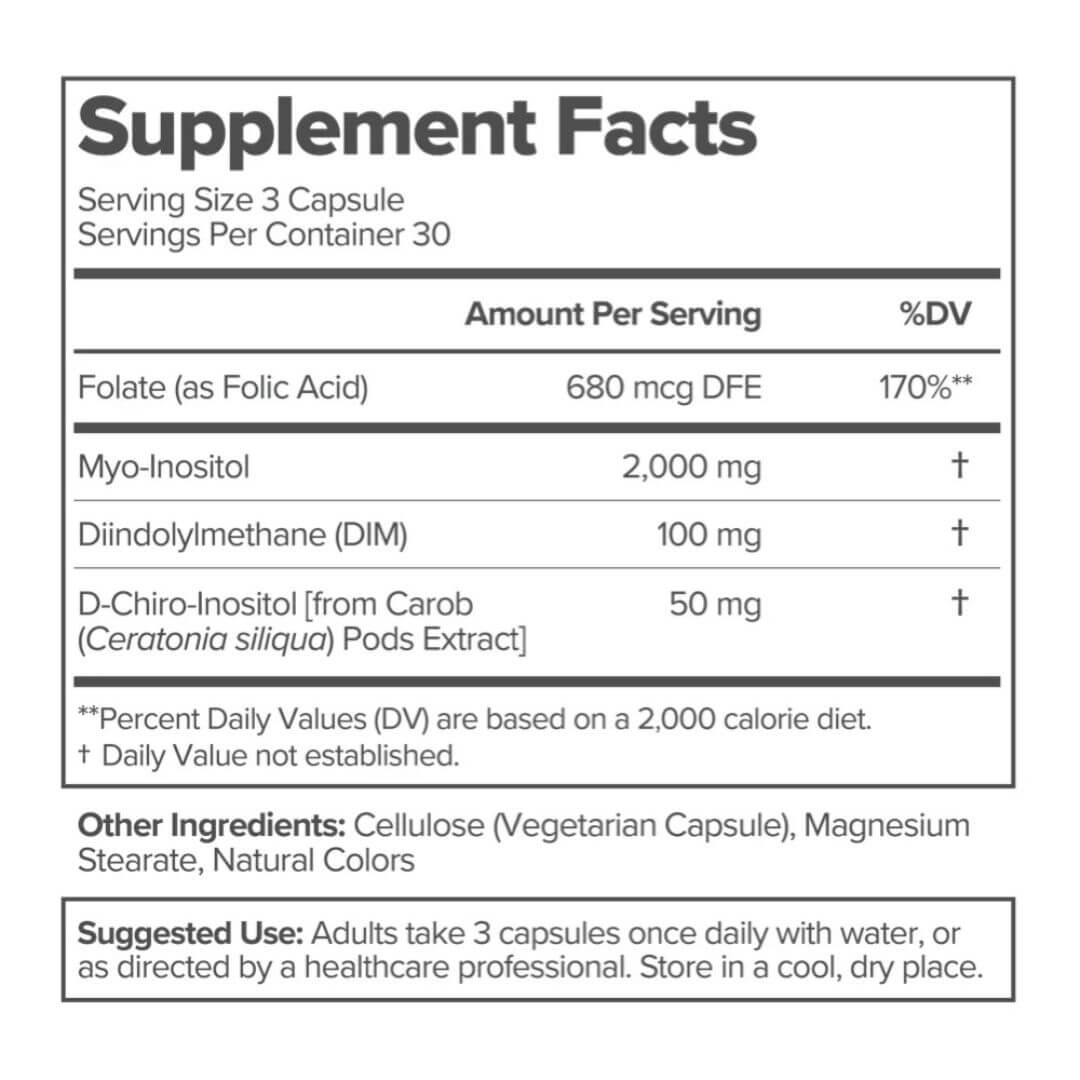 FLO.™ Apoyo ovárico para una ovulación saludable y la regulación hormonal