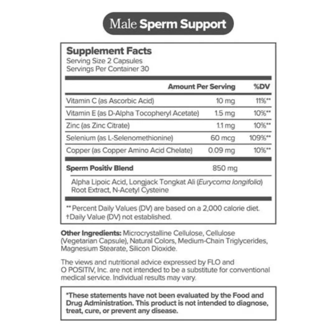 Preggo Sperm Health™ – Soporte Integral de Fertilidad Masculina