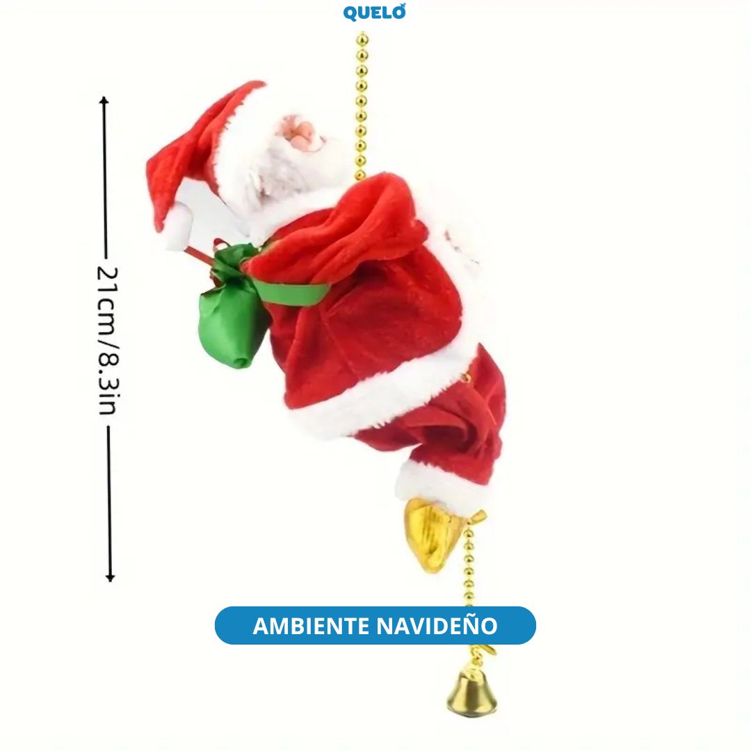 Papá Noel Escalador de Cuerda™ | Oferta Pre-Navidad Decoración Acogedora