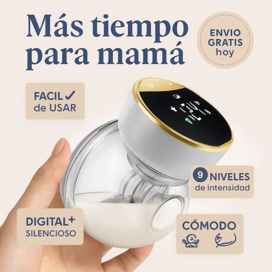 MamiFree™ – Extractor de Leche Inteligente Portátil