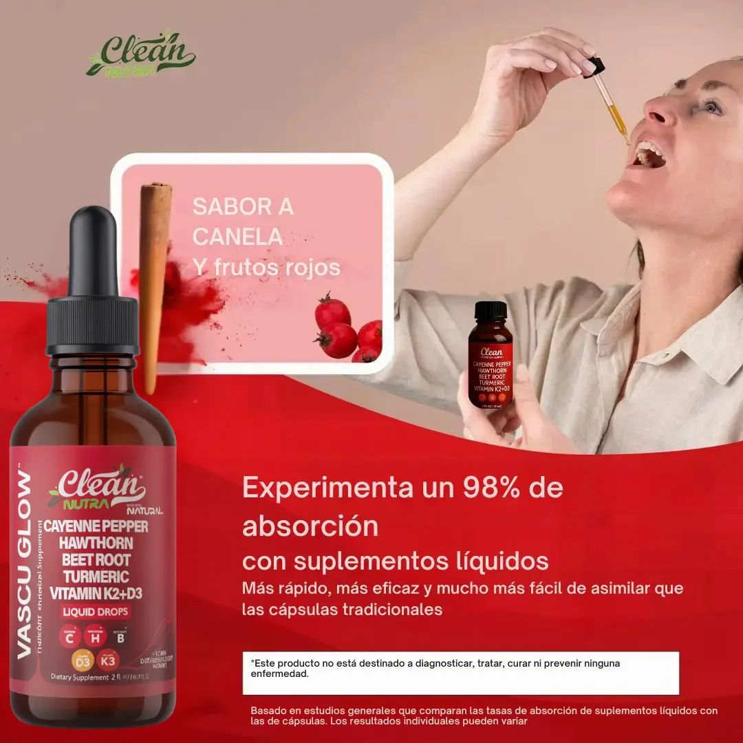 VascuGlow™ – Circulación y Energía Total OFERTA 2X1 🎁