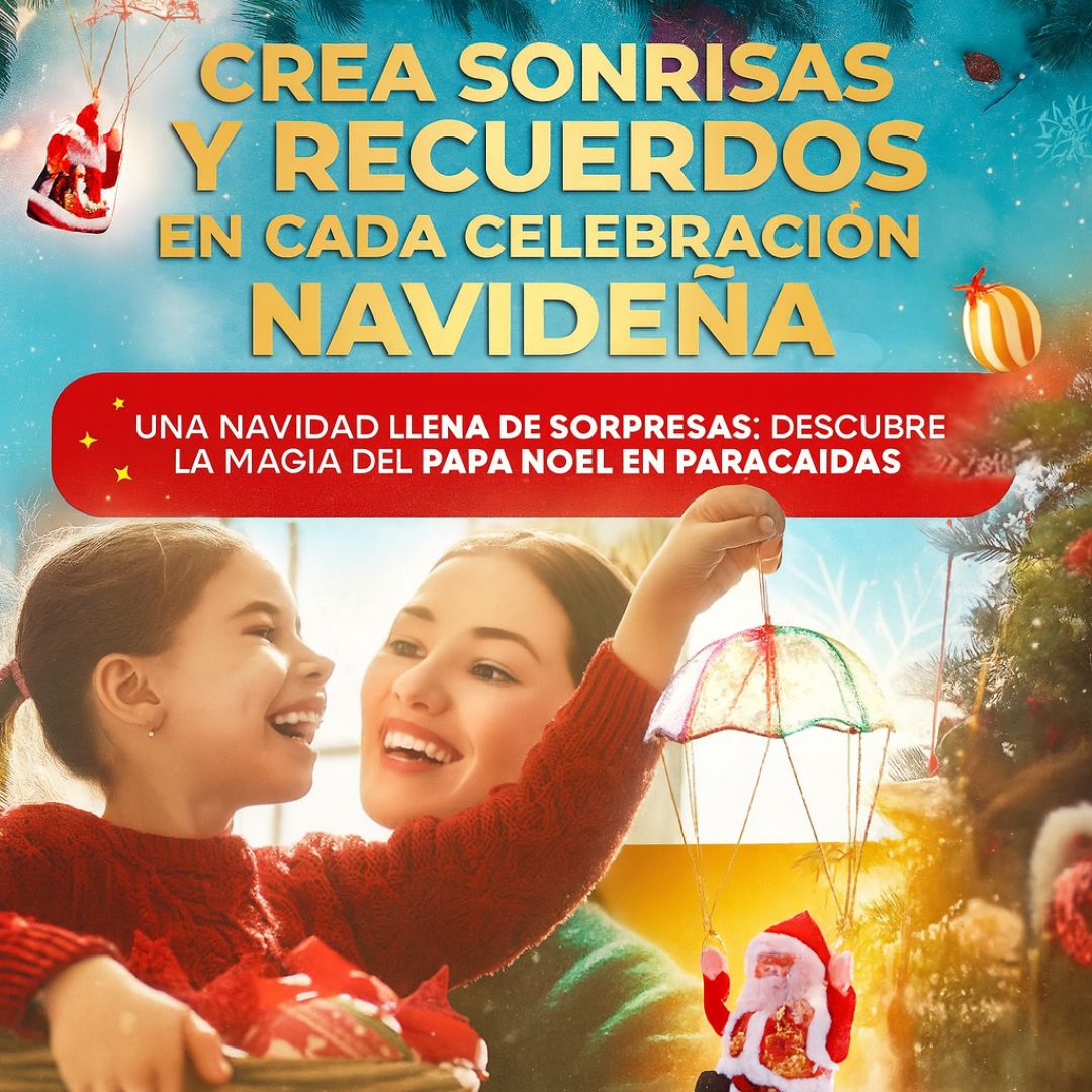 SantaDrop Giratorio™ Combo X2 – El adorno que todos miran