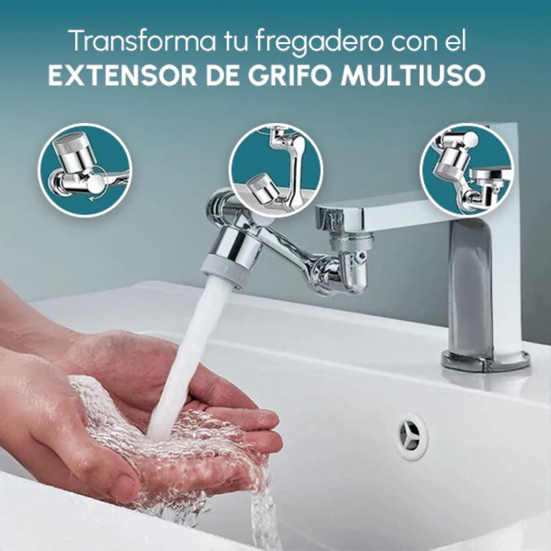 FlexiFlow 360™ – Grifo Giratorio Inteligente