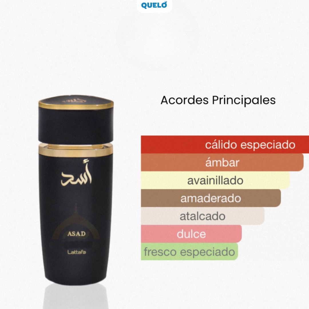 ASAD LATTAFA™ 100ml + OBSEQUIO PERFUMERO GRATIS