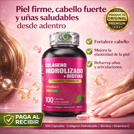 GlowMax™ Colágeno + Biotina