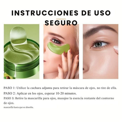Rozino – Mascarillas de Ojos con Aguacate y Ácido Hialurónico™