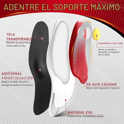 ArcoFix™ Plantilla Ortopédica Correctora