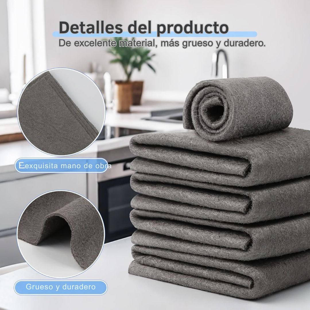 Cleanova™ – Paño de Microfibra Mágico X 10 UNIDADES