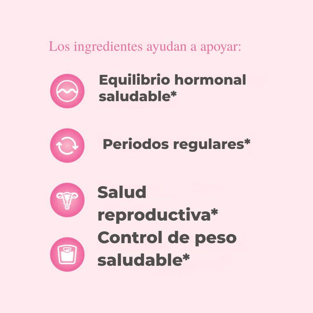 FLO.™ Apoyo ovárico para una ovulación saludable y la regulación hormonal