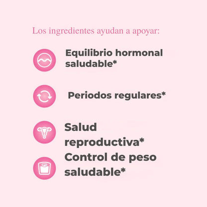 FLO.™ Apoyo ovárico para una ovulación saludable y la regulación hormonal