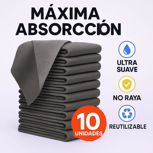 Cleanova™ – Paño de Microfibra Mágico X 10 UNIDADES