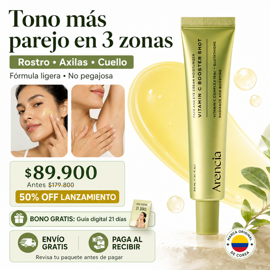 GlowShot — Serum Coreano Vitamina C + Glutatión