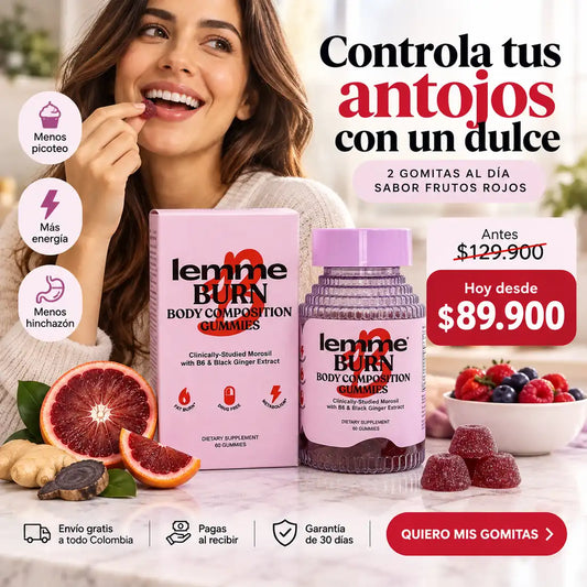 MoroFit — Gomitas de naranja roja y jengibre negro