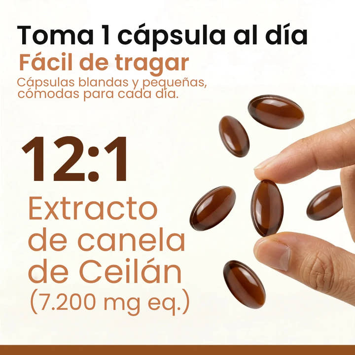 Una cápsula blanda al día, fácil de tragar